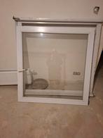 Draai/kiepraam PVC wit dubbele beglazing, Enlèvement