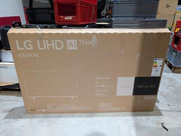 LG tv 65 inch, 65UR76006LL (nieuw in de doos!) beschikbaar voor biedingen