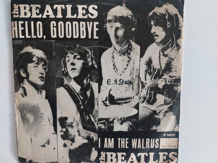 Beatles - Hello Goodbye / I Am The Walrus (1967), Cd's en Dvd's, Vinyl Singles, Ophalen of Verzenden