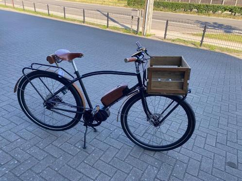 Achielle Odiel " Belgische retro ebike ", Fietsen en Brommers, Elektrische fietsen, Zo goed als nieuw, 47 tot 51 cm, 50 km per accu of meer
