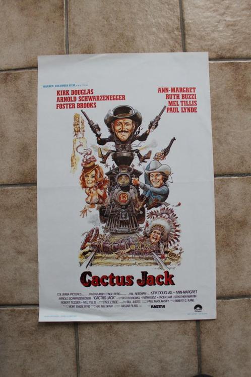 filmaffiche Arnold Schwarzenegger Cactus Jack filmposter, Collections, Posters & Affiches, Comme neuf, Cinéma et TV, A1 jusqu'à A3