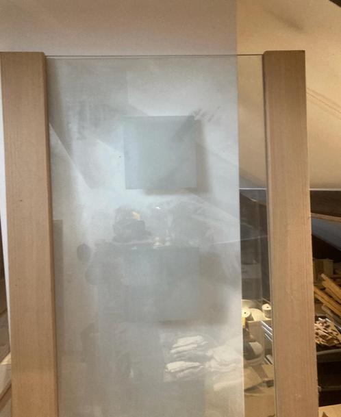 nieuwe houten binnendeuren met glas, Doe-het-zelf en Bouw, Deuren en Vliegenramen, Nieuw, Binnendeur, 200 tot 215 cm, Minder dan 80 cm