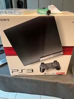 PS3 + zwarte en grijze controller, Enlèvement ou Envoi, Comme neuf