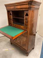 Oude bureau kast H 139 b 92 d 45 cm, Ophalen of Verzenden, Zo goed als nieuw