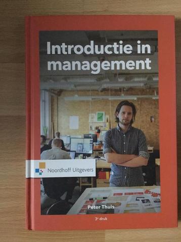 Boek Introductie in Management beschikbaar voor biedingen