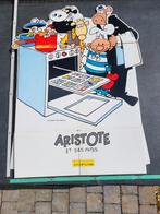 Panneau publicitaire bande dessinée BD Aristote et ses potes, Zo goed als nieuw, Ophalen