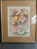 Kunstwerk in kader, Ophalen