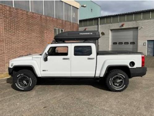 Hummer H3T Pick-up 3.7 L, benzine & Prins LPG ,100%, ex btw, Auto's, Hummer, Bedrijf, H3, 4x4, ABS, Achteruitrijcamera, Airbags
