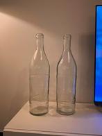 2 grote glazen flessen, Ophalen, Zo goed als nieuw