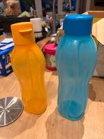 2 drinkflessen, Ophalen, Zo goed als nieuw, Oranje