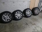 4 aluminium velgen + Range Rover winterbanden, Auto-onderdelen, Ophalen, Gebruikt, Banden en Velgen, 17 inch