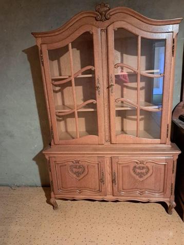 Vitrinekastje, Huis en Inrichting, Kasten | Vitrinekasten, Ophalen, Klassiek, 150 tot 200 cm, 25 tot 50 cm