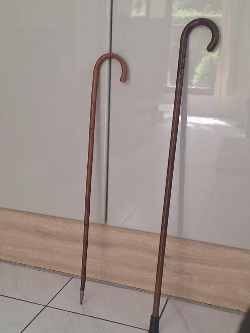 Prachtige antieke wandelstokken – set van 2, Antiek en Kunst, Antiek | Overige Antiek, Ophalen