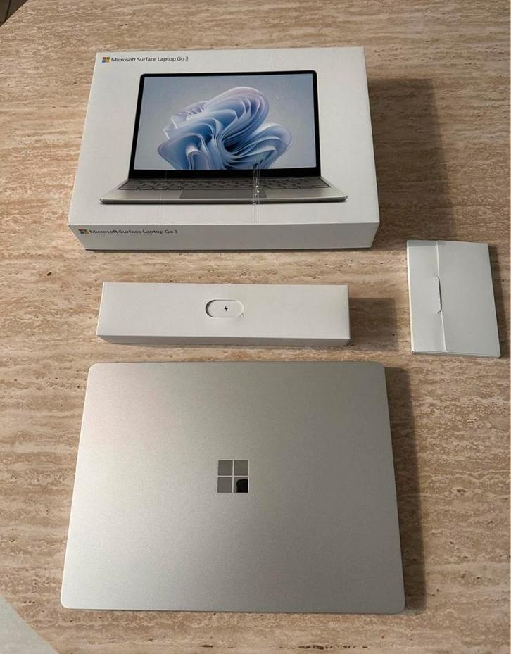 Microsoft laptop go 3 comme neuf!, Computers en Software, Windows Laptops, Zo goed als nieuw, Ophalen of Verzenden