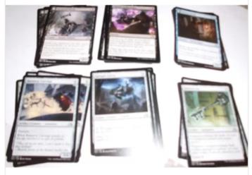 LOT V 445 KAARTEN "SHADOWS OVER INNISTRAD" COM & UNC  +/- 44 beschikbaar voor biedingen