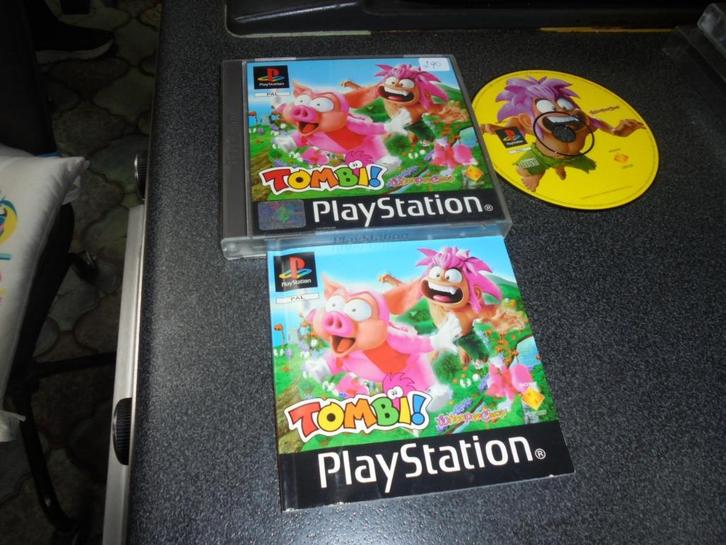 Playstation 1 Tombi (CIB), Games en Spelcomputers, Games | Sony PlayStation 1, Gebruikt, 1 speler, Vanaf 3 jaar, Ophalen of Verzenden