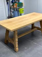 Eiken tafel in natuur eik oude, Huis en Inrichting, Tafels | Salontafels, Ophalen, Zo goed als nieuw