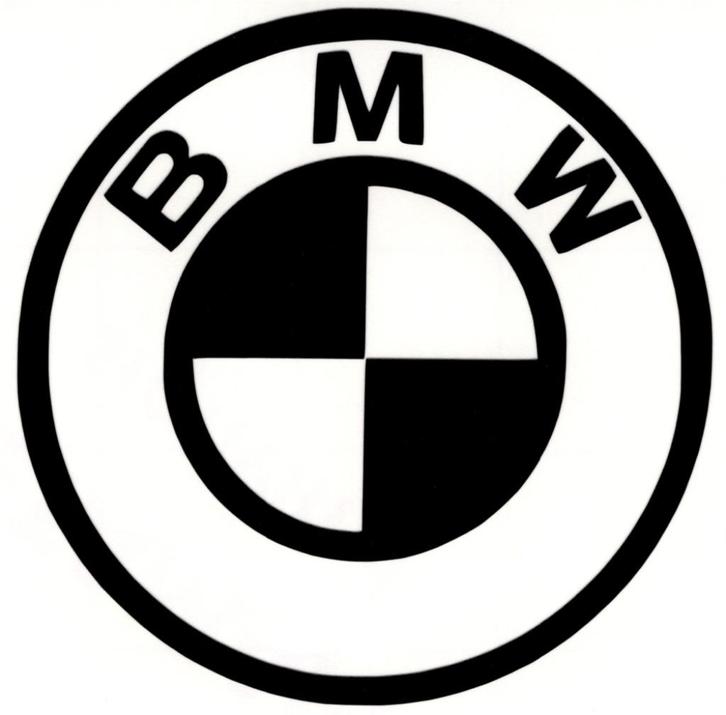 BMW sticker #8, Motoren, Accessoires | Stickers, Verzenden