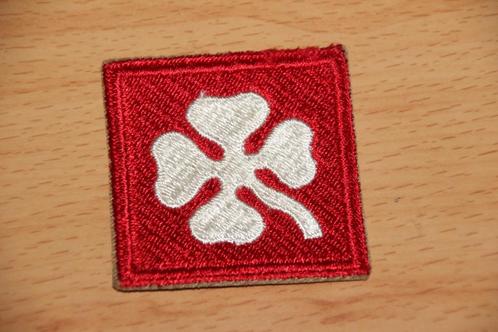 US WW2 „" Patch 4Th Army "”, Verzamelen, Militaria | Tweede Wereldoorlog, Landmacht, Embleem of Badge, Verzenden