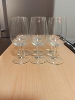 6 wijnglazen / aperitiefglazen - 2 euro voor 6 glazen, Ophalen, Zo goed als nieuw, Glas, Glas of Glazen
