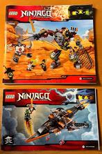 LEGO Ninjago handleidingen sets 70592 en 70601, Ophalen of Verzenden, Zo goed als nieuw, Lego