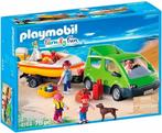 Playmobil auto met boot en aanhanger SNELLE GRATIS LEVERING, Kinderen en Baby's, Speelgoed | Playmobil, Verzenden, Nieuw, Complete set