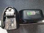 2 batterijen en oplader voor schoefboormachine Bosch, Ophalen, Gebruikt