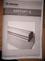 Renson airtop II ventilatie, Ophalen, Zo goed als nieuw
