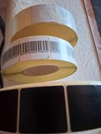 eas rf antidiefstal stickers 4040mm wit, met barcode, zwart, Zakelijke goederen, Kantoor en Winkelinrichting | Beveiliging