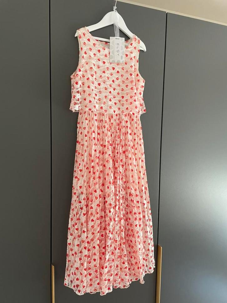 Jurk Elsy Girl, Kinderen en Baby's, Kinderkleding | Maat 146, Zo goed als nieuw, Meisje, Jurk of Rok, Ophalen of Verzenden