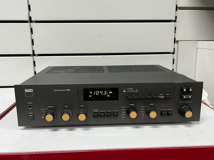 NAD 7150 Stereoversterker Tuner — Vintage Hi-Fi — 80's, Audio, Tv en Foto, Stereoketens, Zo goed als nieuw, Ophalen