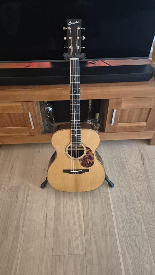 Boucher SG-51 MV, Muziek en Instrumenten, Snaarinstrumenten | Gitaren | Akoestisch, Zo goed als nieuw, Western- of Steelstringgitaar