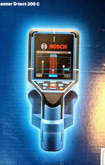 Te Huur..Wall scanner D-tect 200 C Bosch. beschikbaar voor biedingen