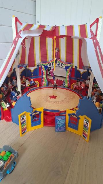 Cirque Playmobil avec plein d’extra sets, Enlèvement ou Envoi, Comme neuf