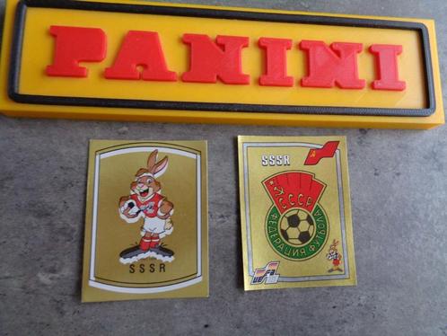 PANINI VOETBAL STICKERS EURO 88 EK EMBLEMEN 2X BADGES nieu, Hobby en Vrije tijd, Stickers en Plaatjes, Ophalen of Verzenden