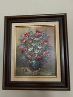 Schilderij bloem, Antiek en Kunst, Ophalen