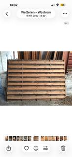 Tuinscherm, Ophalen, Nieuw, Hout
