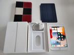 apple ipad mini 4 wit + case + flipcover, Apple iPad Mini, Gebruikt, Ophalen of Verzenden, Wit