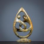 Beeld - Two lovers - serpetine steen, Ophalen of Verzenden