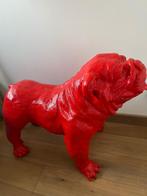 Rode bulldog beeld, Verzamelen, Dier, Zo goed als nieuw, Ophalen