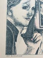 2 litho’s Paul De Cocker, Antiek en Kunst, Ophalen