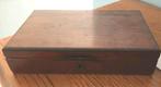 Dispo belle boîte ancienne 19eme siècle en bois precieux, Moins de 50 cm, Enlèvement, Utilisé, Moins de 50 cm