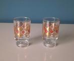 2 Vintage likeur/shot glazen, Ophalen of Verzenden, Zo goed als nieuw, Borrel- of Shotglas