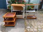 3 workshopTAFELS om te doneren, Huis en Inrichting, Ophalen, Gebruikt, 50 tot 100 cm, Atelier