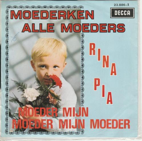 45T vinyl single (EP) van Rina Pia, Cd's en Dvd's, Vinyl Singles, Zo goed als nieuw, EP, Nederlandstalig, 7 inch, Ophalen of Verzenden