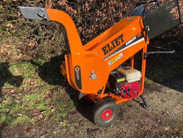 Elite Minor 4S versnipperaar, Tuin en Terras, Hakselaars, Gebruikt, Benzine, Ophalen