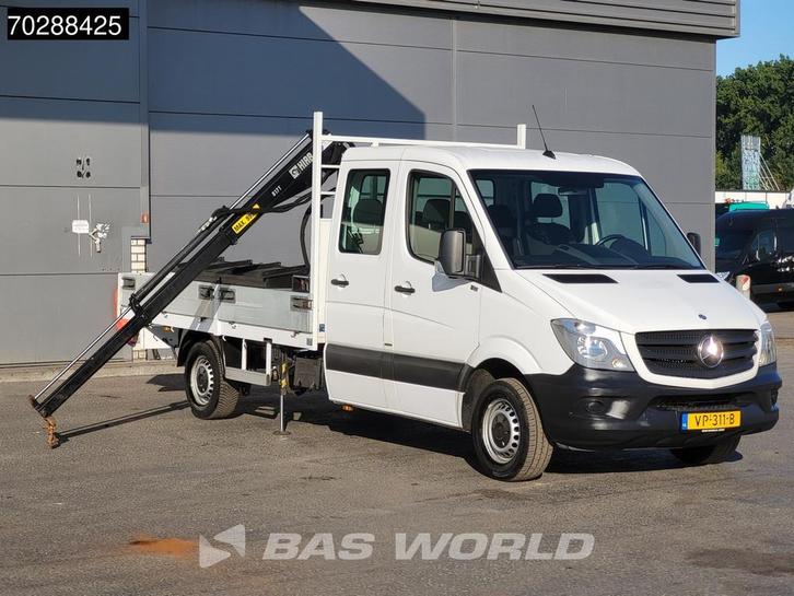Mercedes Sprinter 310 CDI Euro6 Automaat Open laadbak Kraanw, Auto's, Bestelwagens en Lichte vracht, Bedrijf, Te koop, Airconditioning