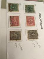 Belgische oude postzegels, Postzegels en Munten, Ophalen of Verzenden, Gestempeld, Olympische Spelen