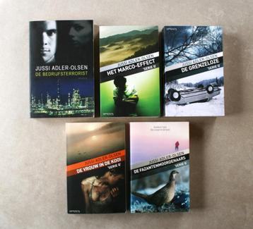 Thrillers: Jussi Adler Olsen €4 voor 1 titel /  5 = €15 beschikbaar voor biedingen
