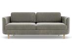grijze zetel 3-zit Elinor the sofa company, Huis en Inrichting, Rechte bank, 75 tot 100 cm, Zo goed als nieuw, Ophalen